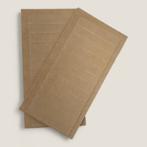 2 feuilles adhésifs Single sided