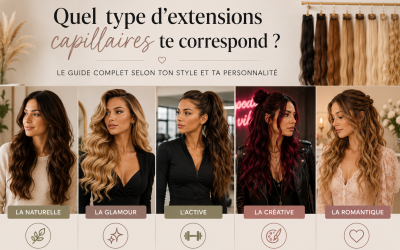 Quel type d&rsquo;extensions capillaires te correspond ? Le guide complet selon ton style et ta personnalité